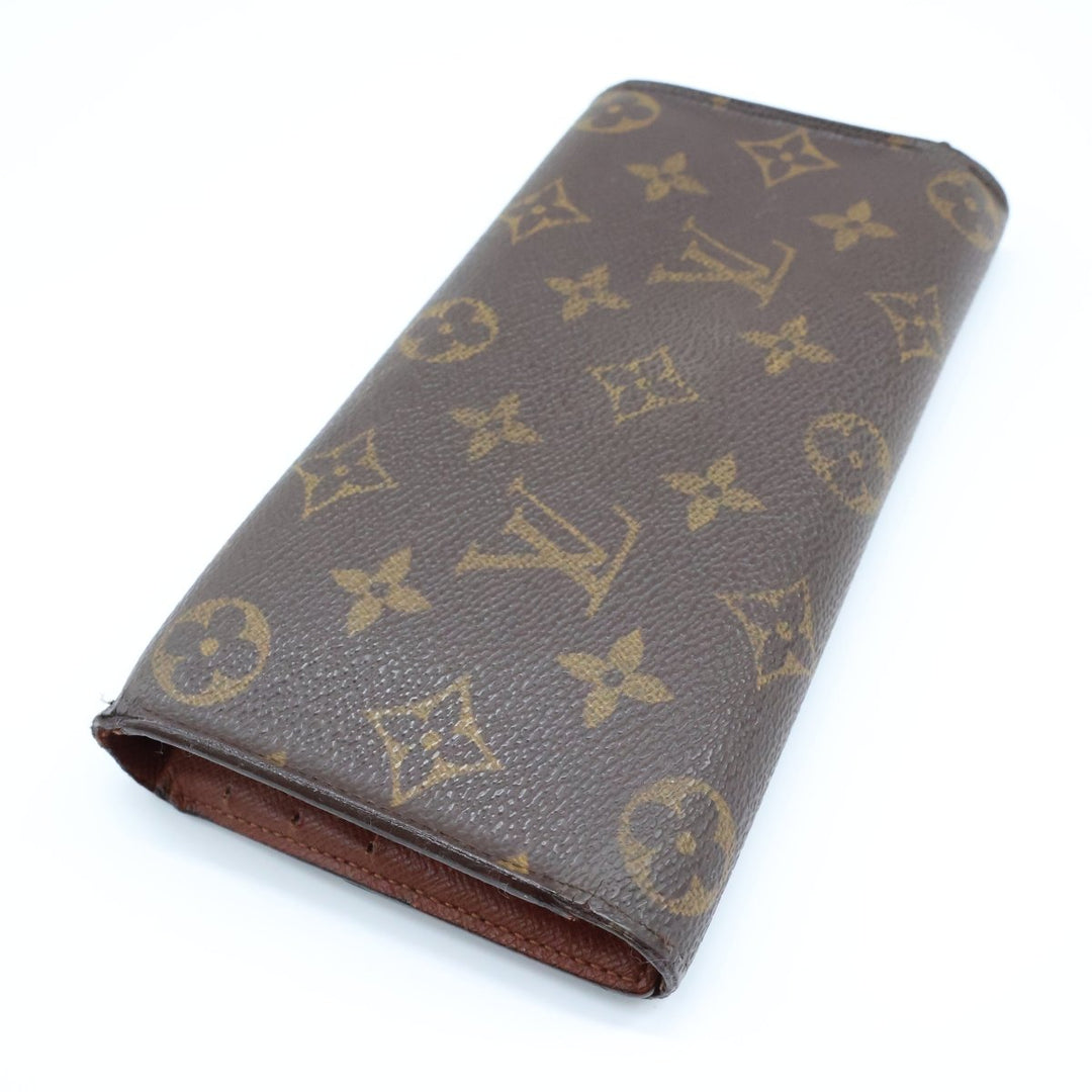 Louis Vuitton Trifold Brown Monogram Femme Wallet - Lux Central