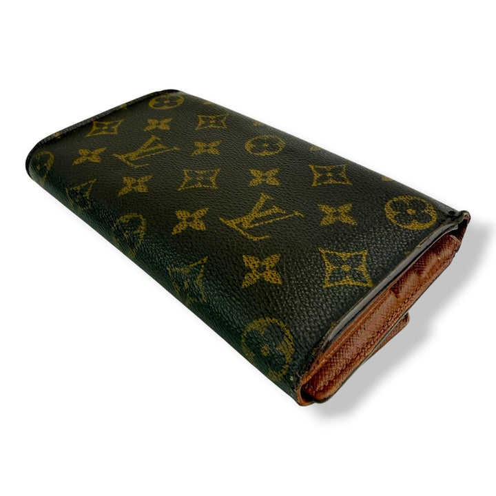 Louis Vuitton Trifold Brown Monogram Femme Wallet - Lux Central