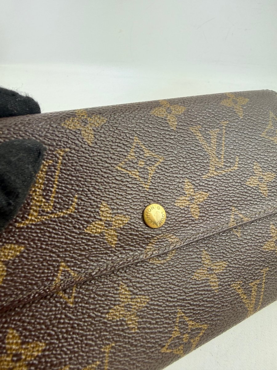 Louis Vuitton Trifold Brown Monogram Femme Wallet - Lux Central