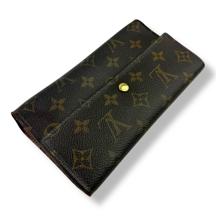 Louis Vuitton Trifold Brown Monogram Femme Wallet - Lux Central