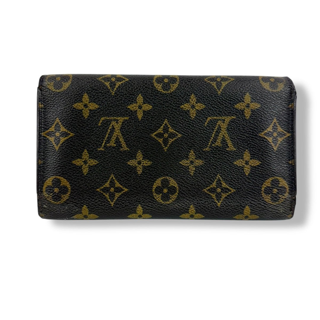Louis Vuitton Trifold Brown Monogram Femme Wallet - Lux Central