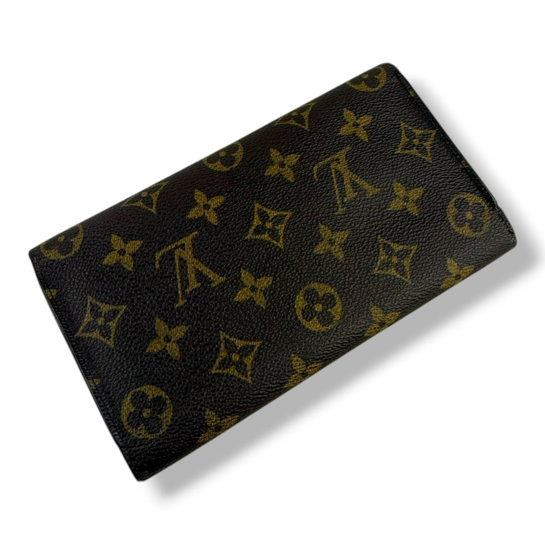 Louis Vuitton Trifold Brown Monogram Femme Wallet - Lux Central