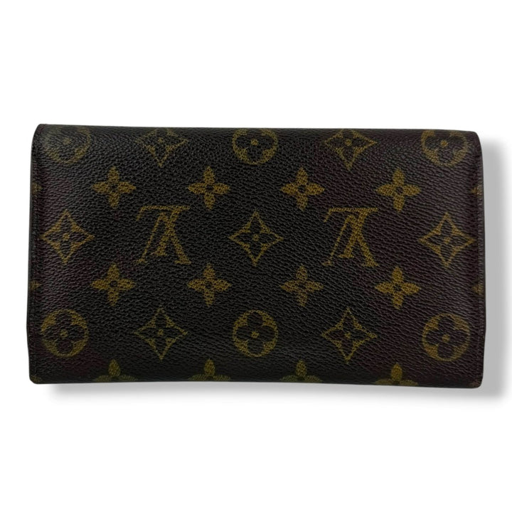 Louis Vuitton Trifold Brown Monogram Femme Wallet - Lux Central