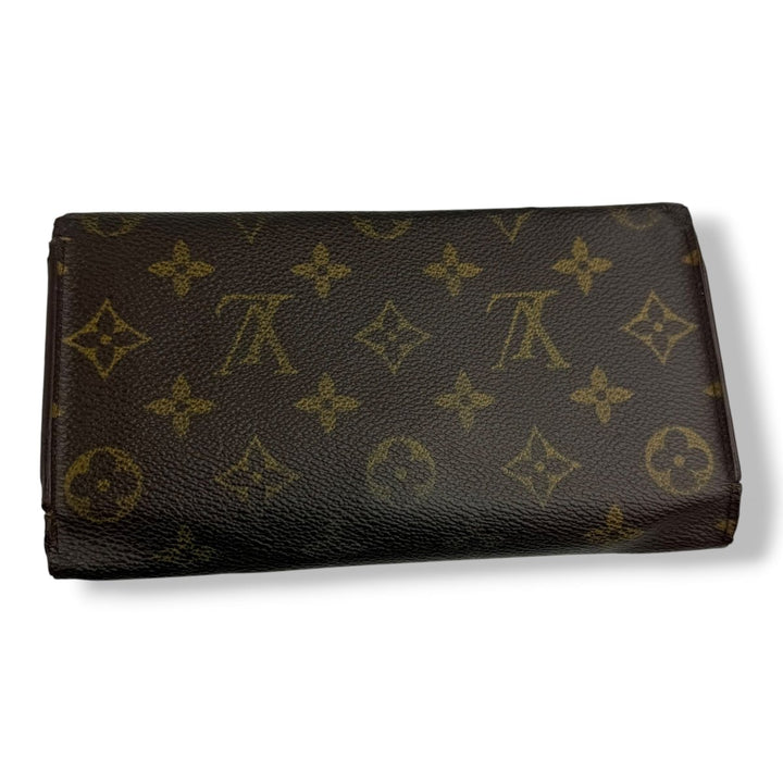 Louis Vuitton Trifold Brown Monogram Femme Wallet - Lux Central