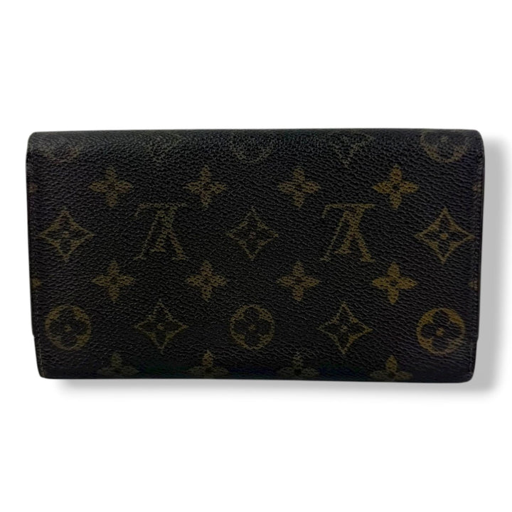 Louis Vuitton Trifold Brown Monogram Femme Wallet - Lux Central