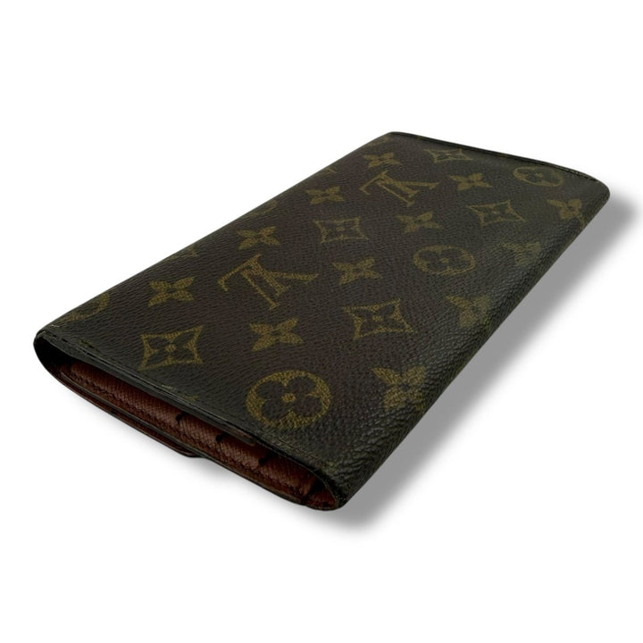 Louis Vuitton Trifold Brown Monogram Femme Wallet - Lux Central