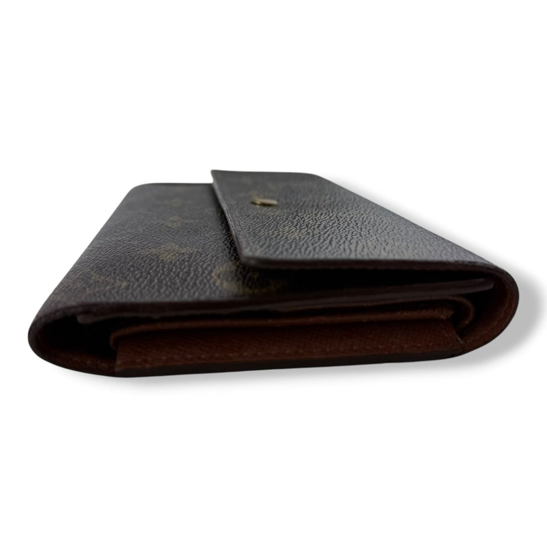 Louis Vuitton Trifold Brown Monogram Femme Wallet - Lux Central
