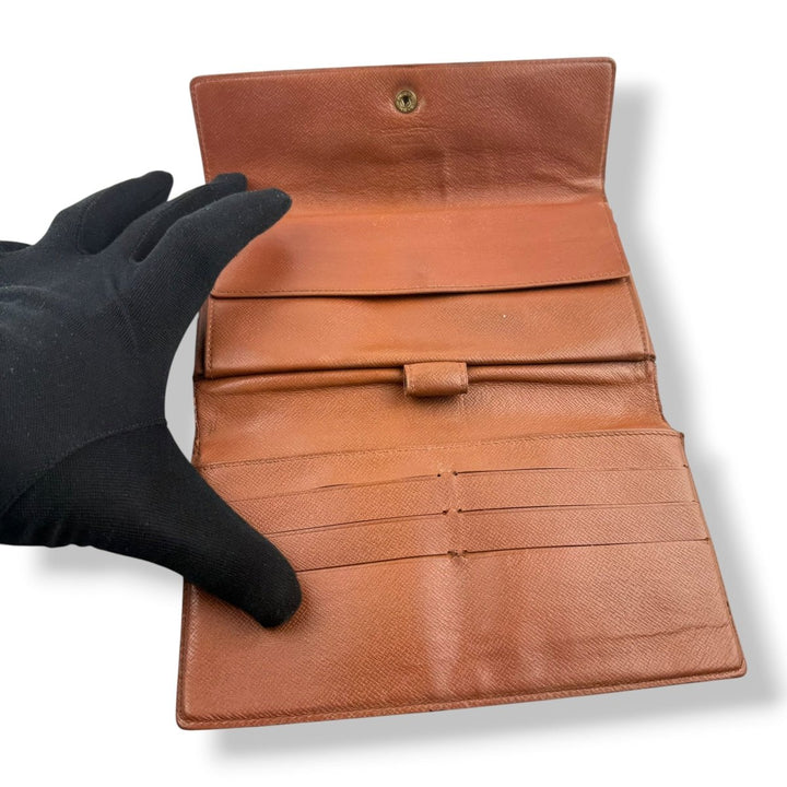 Louis Vuitton Trifold Brown Monogram Femme Wallet - Lux Central