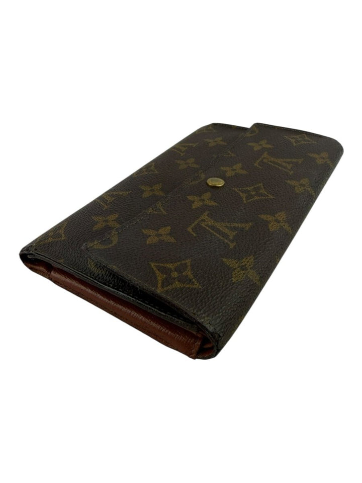 Louis Vuitton Trifold Brown Monogram Femme Wallet - Lux Central