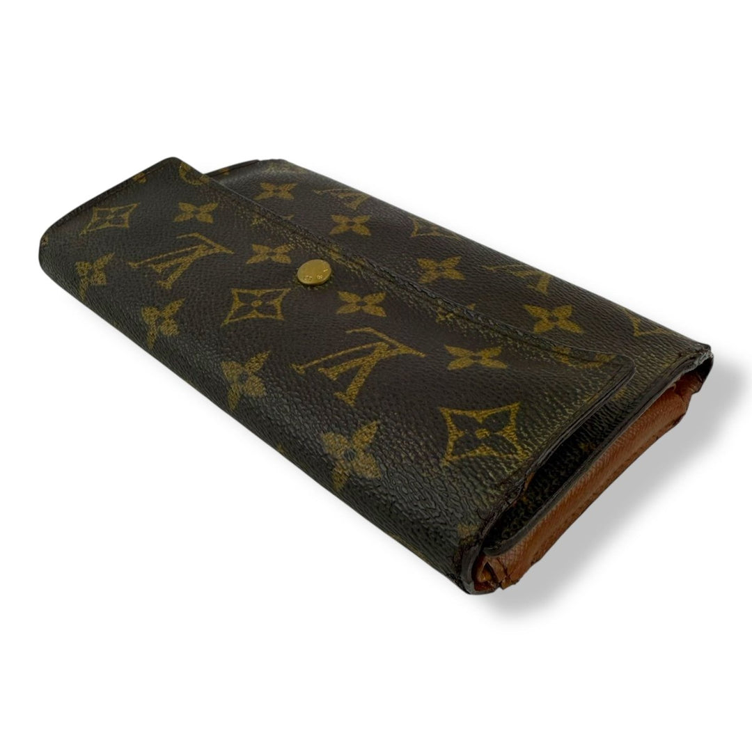 Louis Vuitton Trifold Brown Monogram Femme Wallet - Lux Central
