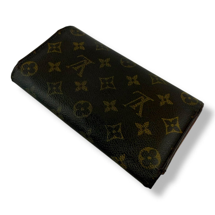 Louis Vuitton Trifold Brown Monogram Femme Wallet - Lux Central