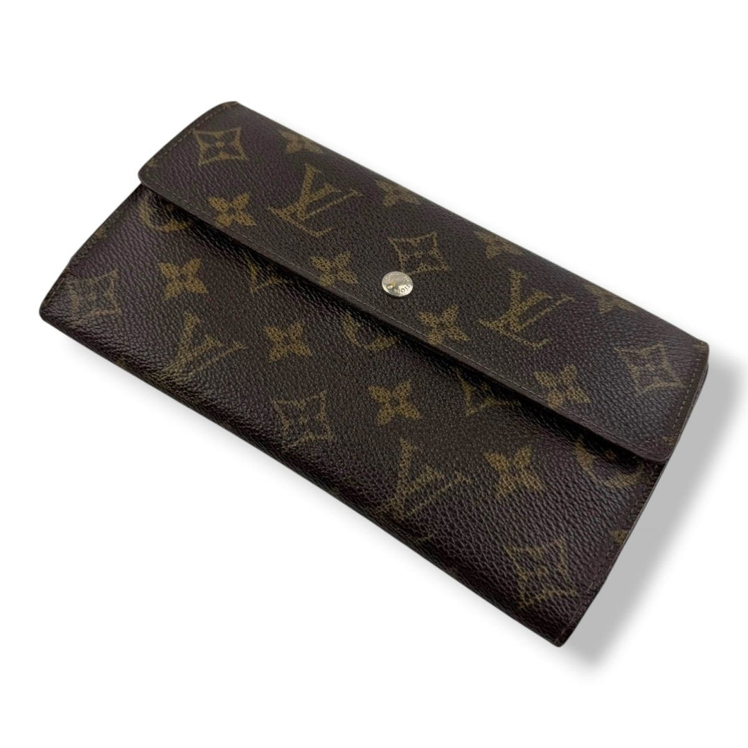 Louis Vuitton Trifold Brown Monogram Femme Wallet - Lux Central