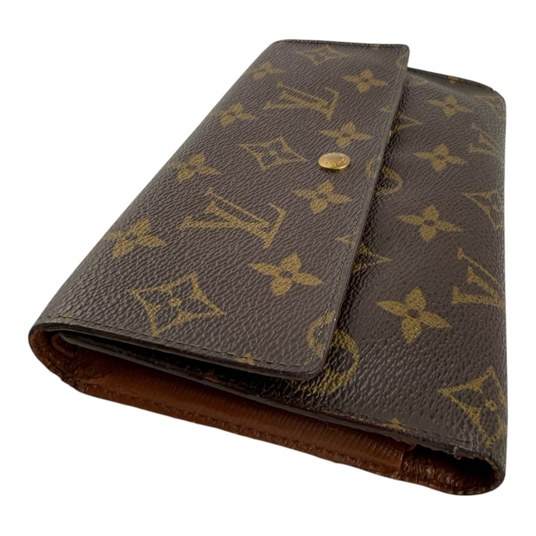 Louis Vuitton Trifold Brown Monogram Femme Wallet - Lux Central
