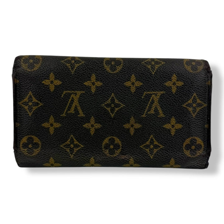 Louis Vuitton Trifold Brown Monogram Femme Wallet - Lux Central