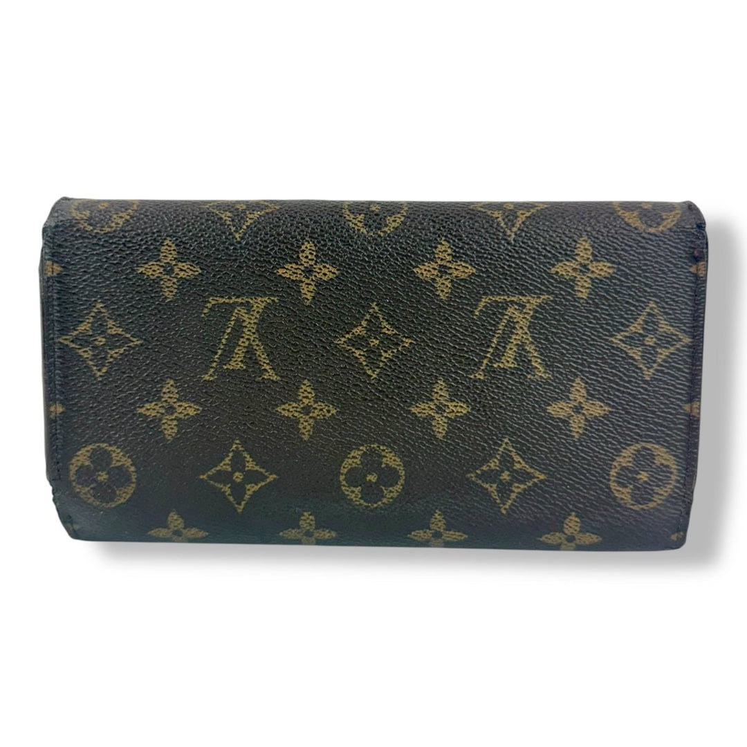 Louis Vuitton Trifold Brown Monogram Femme Wallet - Lux Central