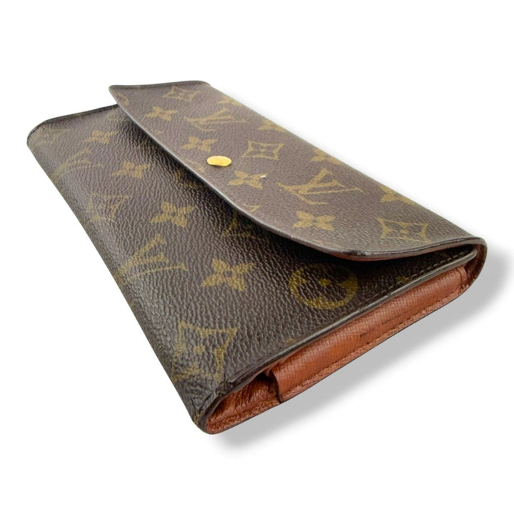 Louis Vuitton Trifold Brown Monogram Femme Wallet - Lux Central