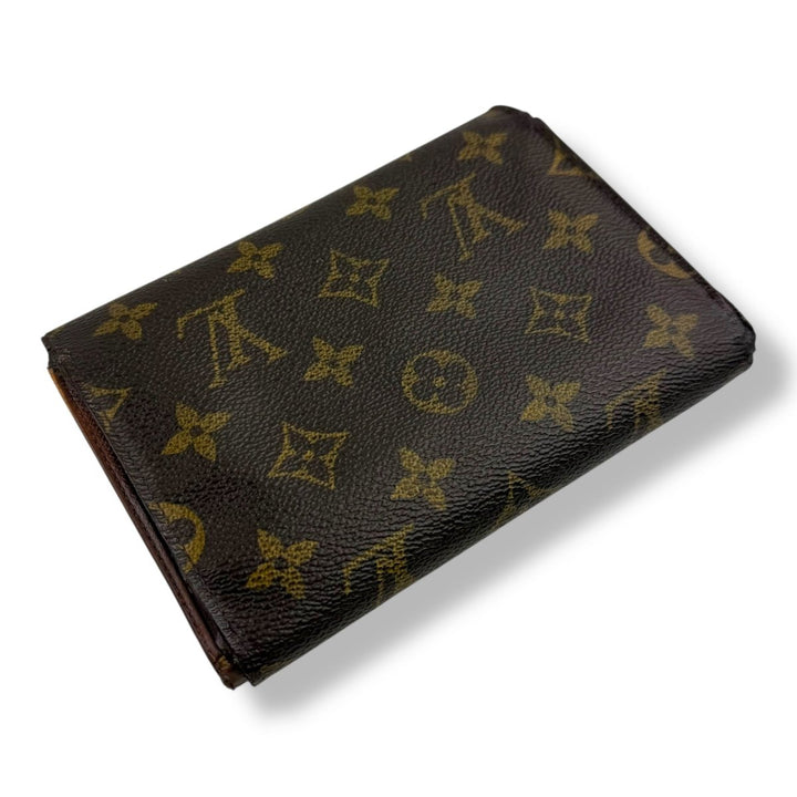 Louis Vuitton Trifold Brown Monogram International Femme Wallet - Lux Central