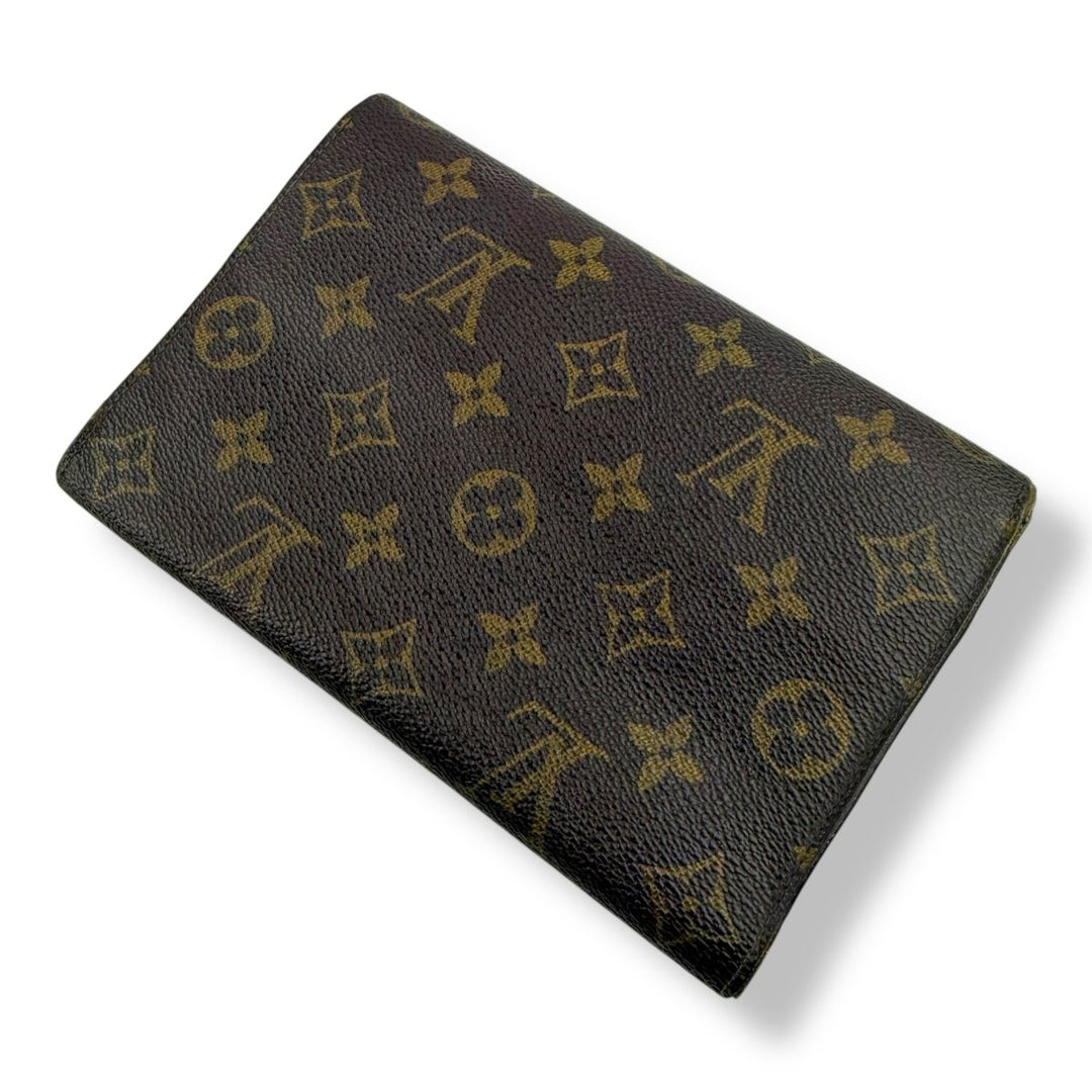 Louis Vuitton Trifold Brown Monogram International Femme Wallet - Lux Central