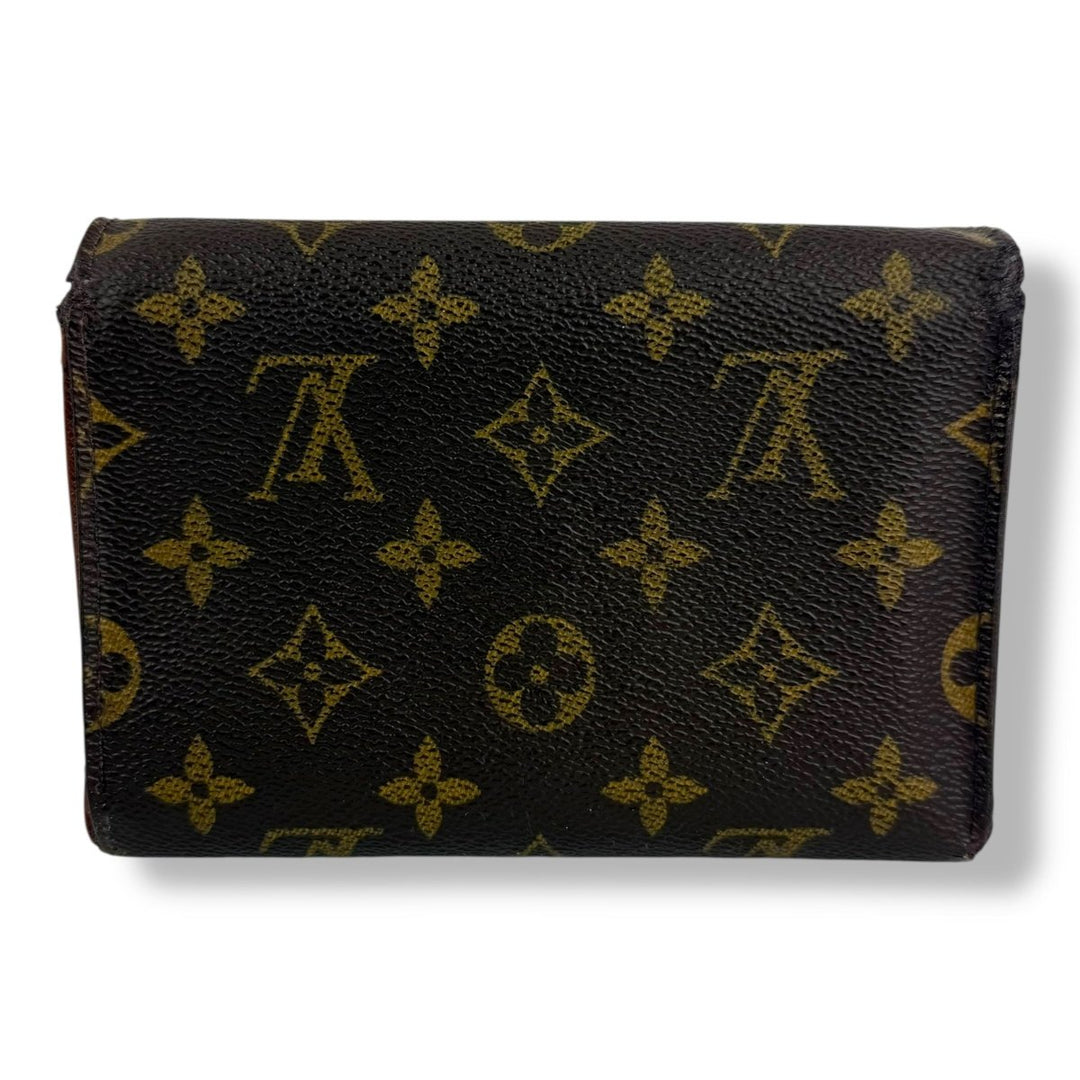 Louis Vuitton Trifold Brown Monogram International Femme Wallet - Lux Central