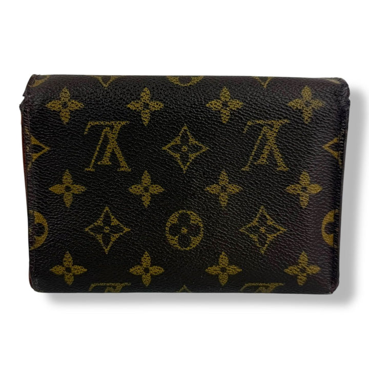 Louis Vuitton Trifold Brown Monogram International Femme Wallet - Lux Central