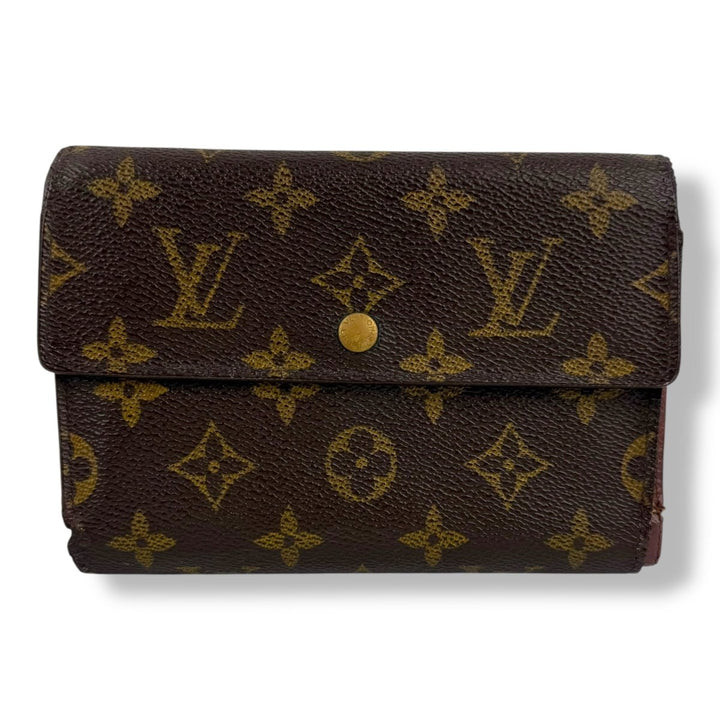 Louis Vuitton Trifold Brown Monogram International Femme Wallet - Lux Central