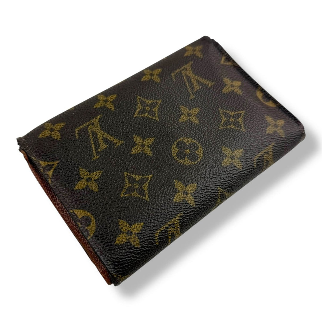 Louis Vuitton Trifold Brown Monogram International Femme Wallet - Lux Central