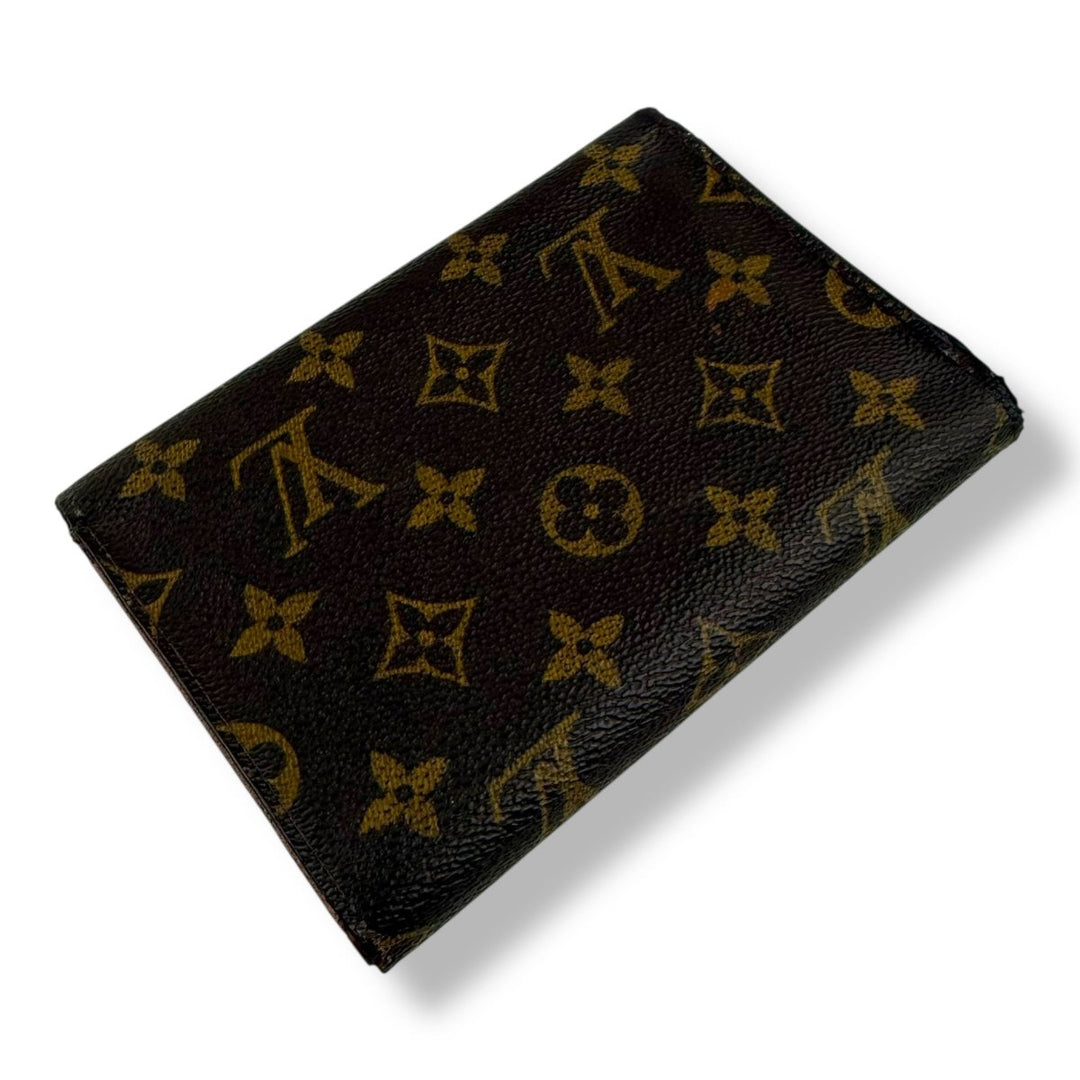 Louis Vuitton Trifold Brown Monogram International Femme Wallet - Lux Central