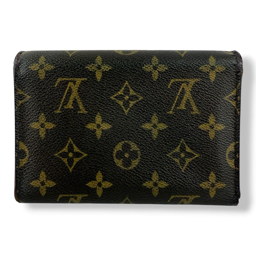 Louis Vuitton Trifold Brown Monogram International Femme Wallet - Lux Central