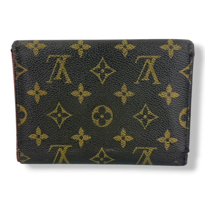 Louis Vuitton Trifold Brown Monogram Medium Femme Wallet - Lux Central