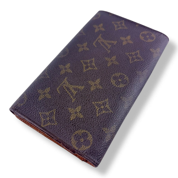 Louis Vuitton Trifold Brown Monogram Vintage Femme Wallet - Lux Central