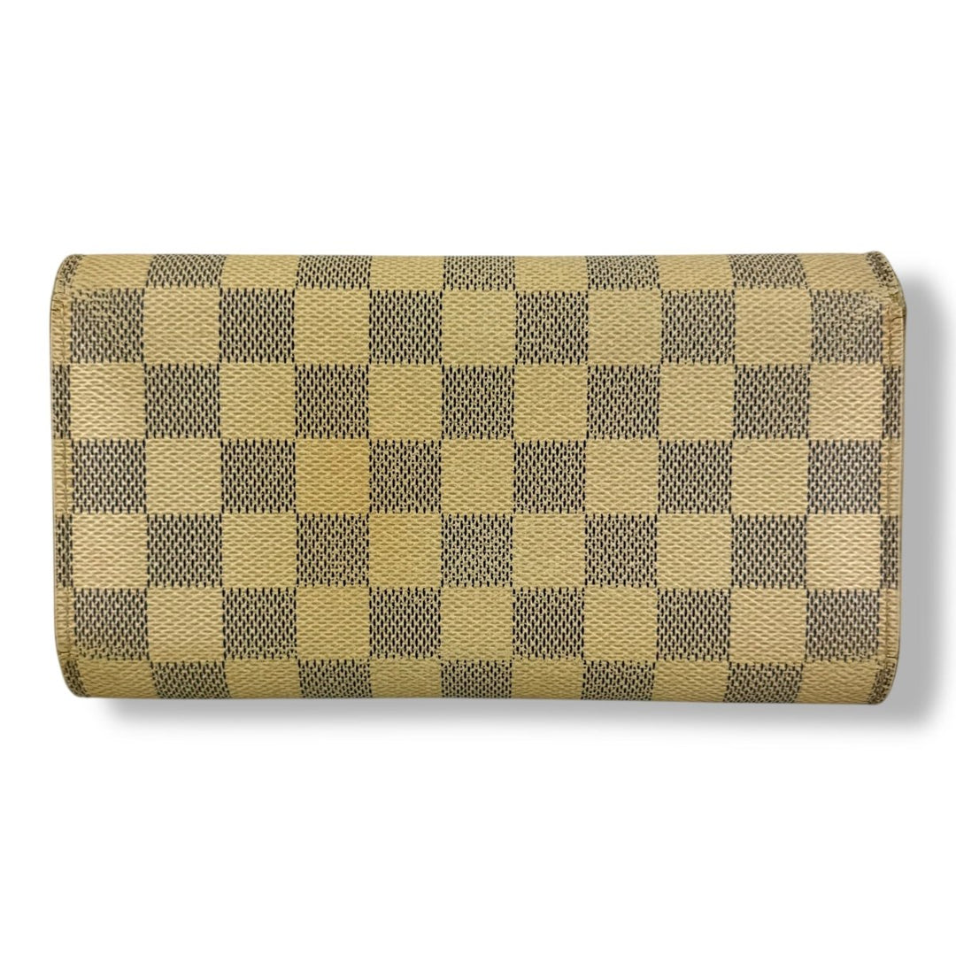Louis Vuitton Trifold Damier Azur Femme Wallet - Lux Central