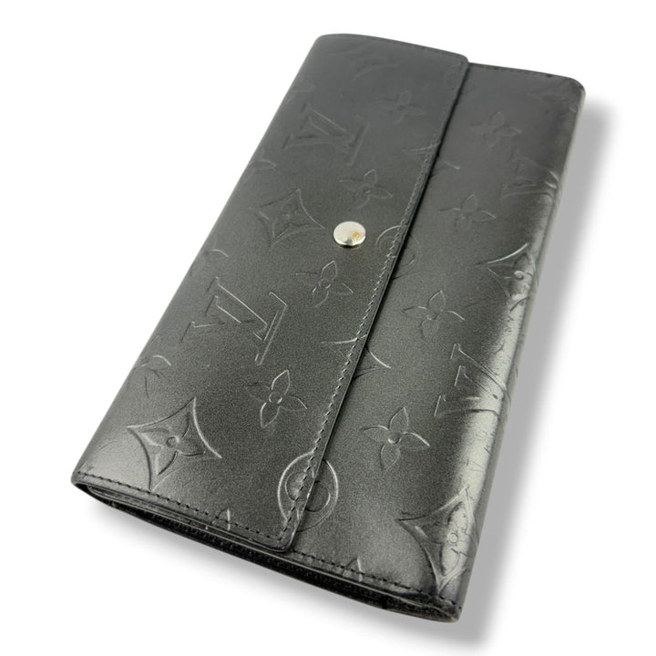 Louis Vuitton Trifold Grey Monogram Femme Wallet - Lux Central