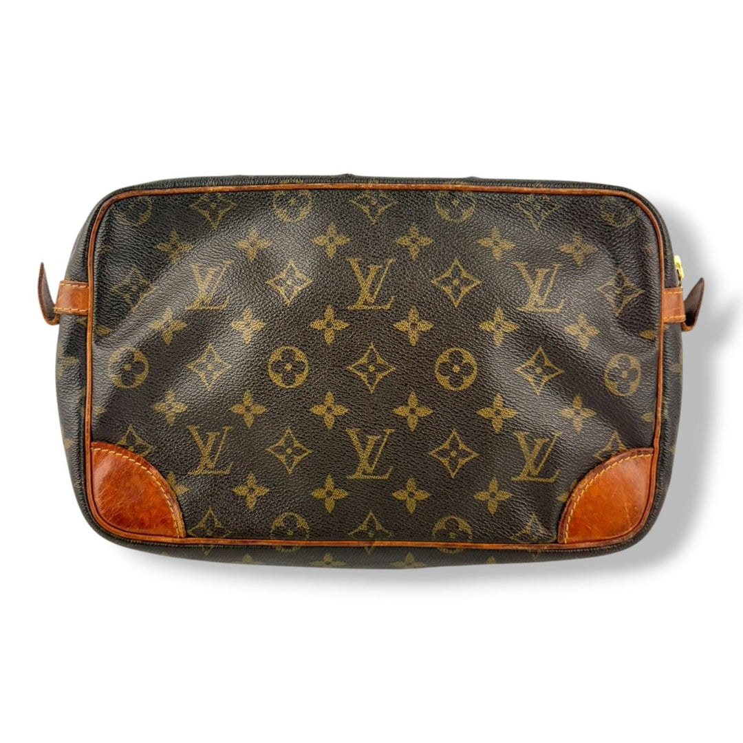 Louis Vuitton Trodacero 27 Brown Monogram Clutch - Lux Central
