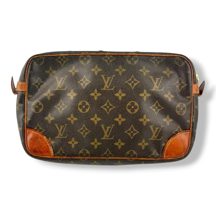 Louis Vuitton Trodacero 27 Brown Monogram Clutch - Lux Central