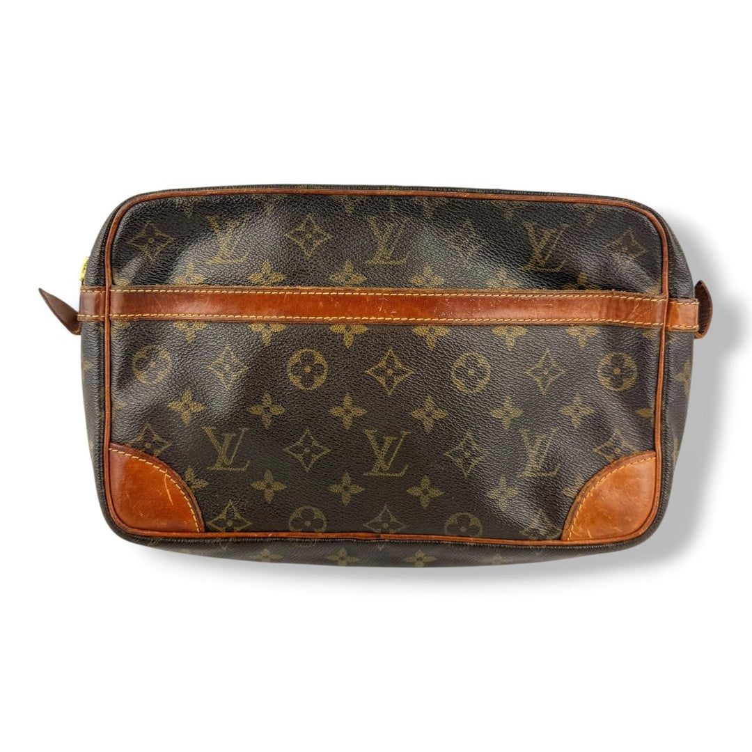 Louis Vuitton Trodacero 27 Brown Monogram Clutch - Lux Central