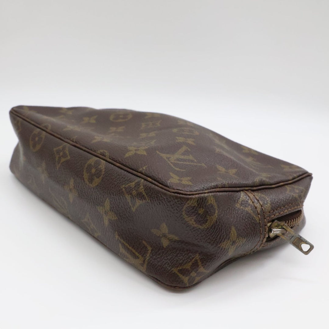 Louis Vuitton Trousse 23 Brown Monogram Toiletry Pouch - Lux Central