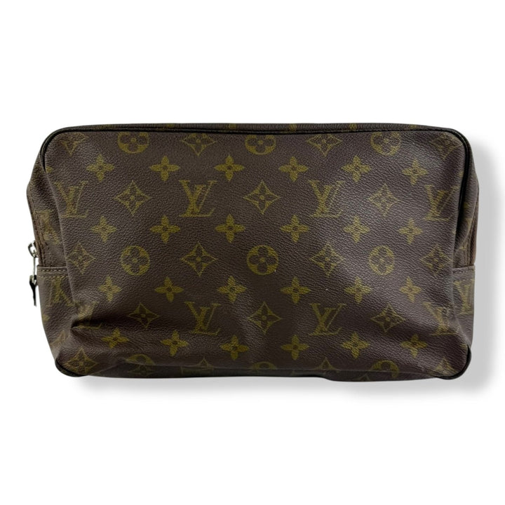 Louis Vuitton True Trousse 28 Brown Monogram Toiletry Pouch - Lux Central