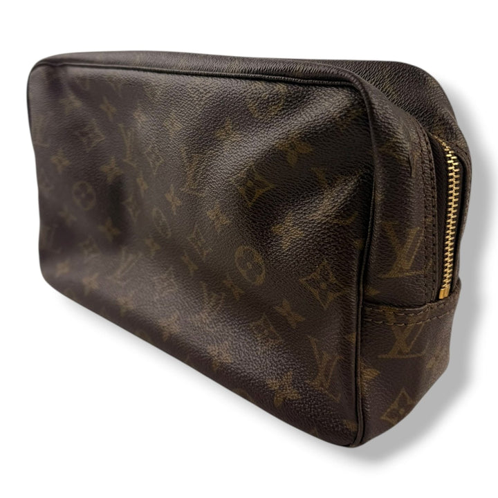 Louis Vuitton True Trousse 28 Brown Monogram Toiletry Pouch - Lux Central