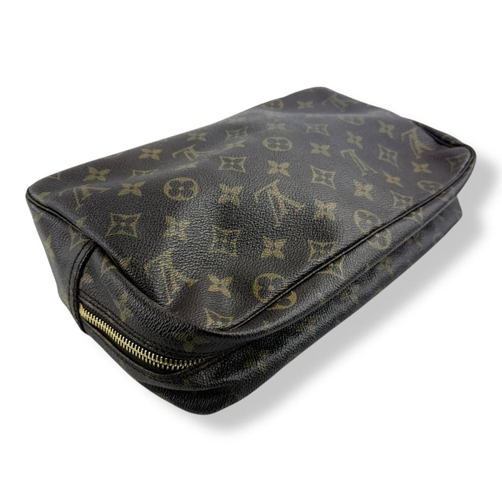 Louis Vuitton True Trousse 28 Brown Monogram Toiletry Pouch - Lux Central