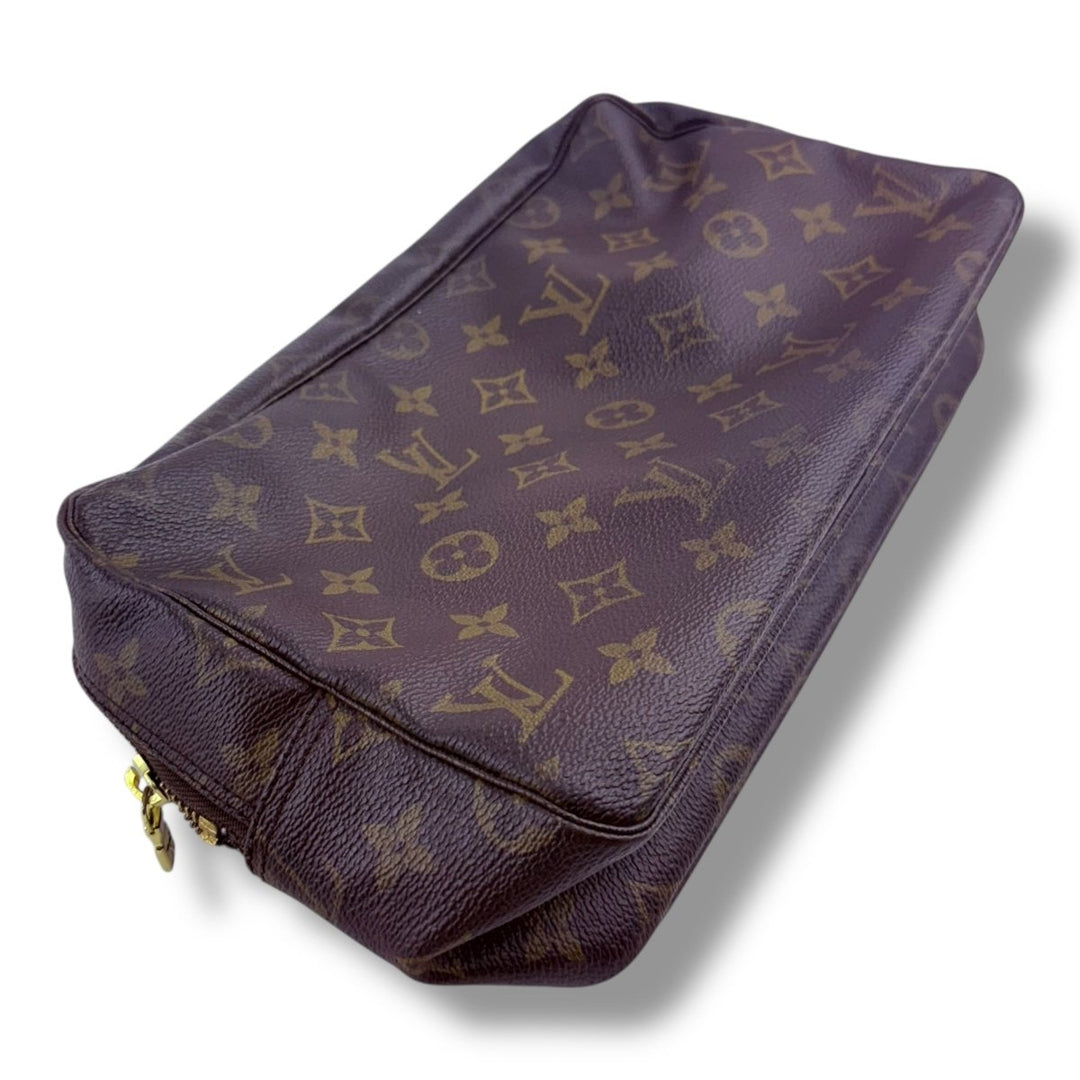 Louis Vuitton True Trousse 28 Brown Monogram Toiletry Pouch - Lux Central