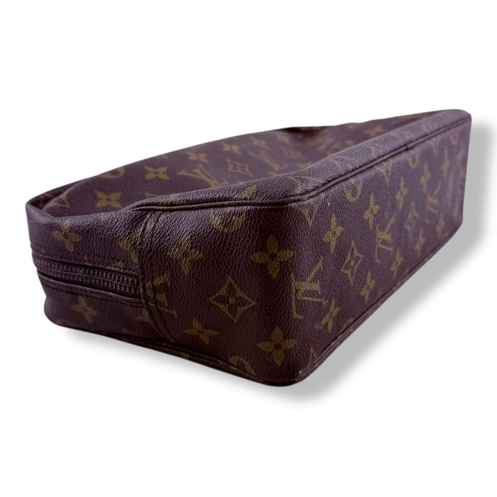 Louis Vuitton True Trousse 28 Brown Monogram Toiletry Pouch - Lux Central
