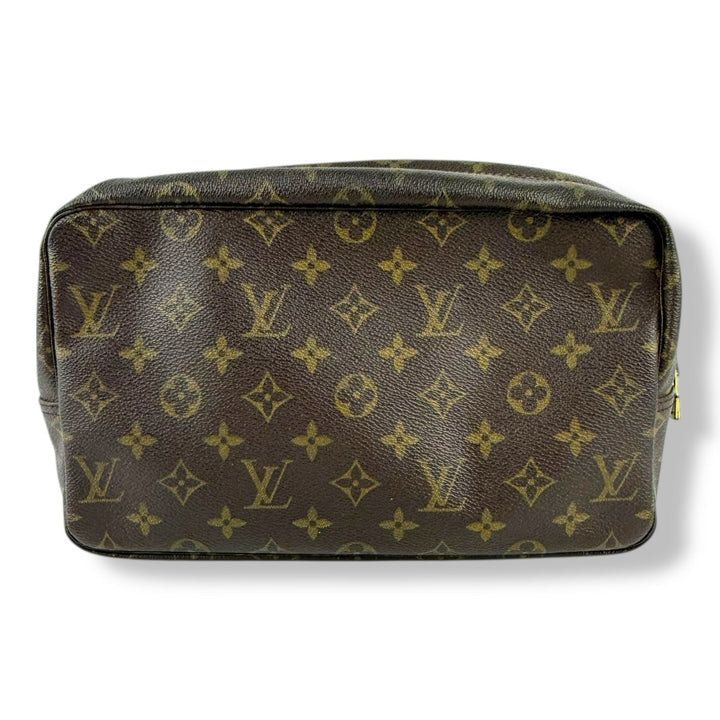 Louis Vuitton True Trousse 28 Brown Monogram Toiletry Pouch - Lux Central