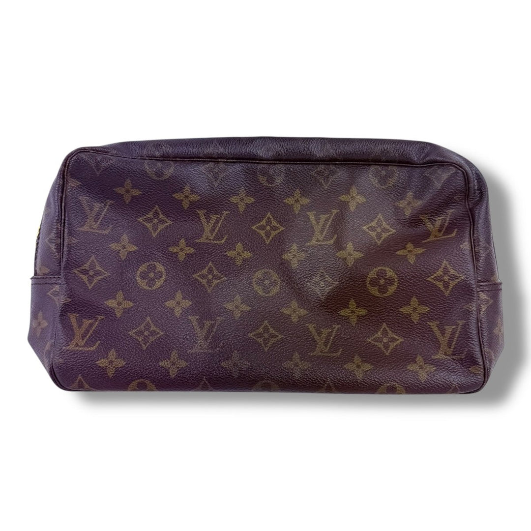 Louis Vuitton True Trousse 28 Brown Monogram Toiletry Pouch - Lux Central