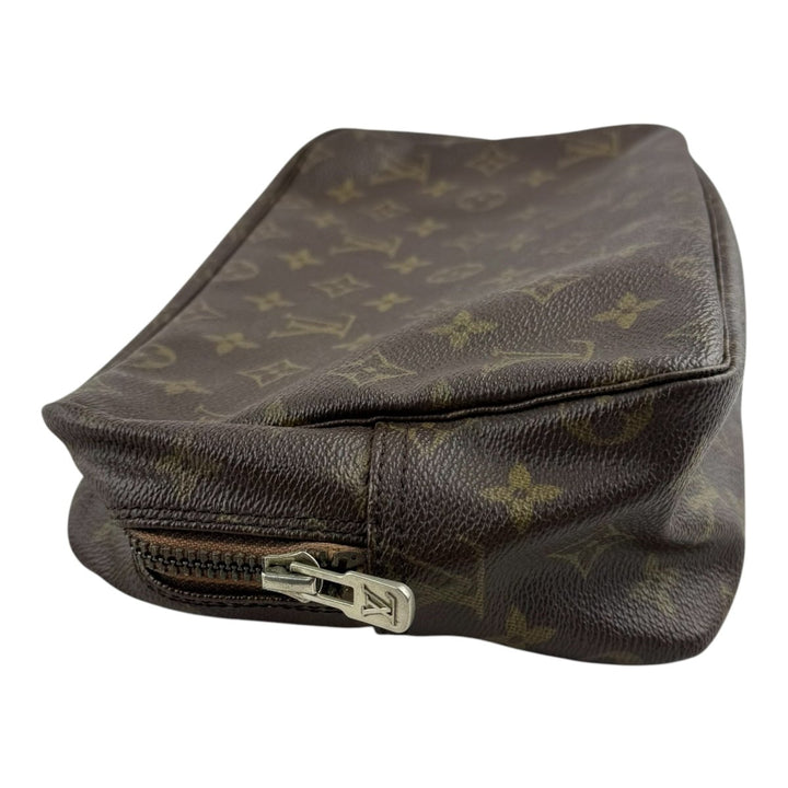 Louis Vuitton True Trousse 28 Brown Monogram Toiletry Pouch - Lux Central