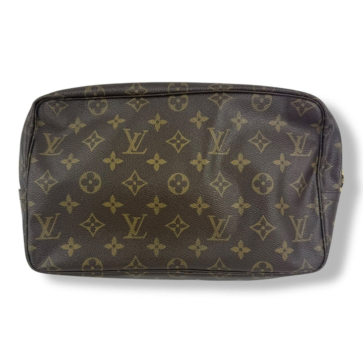 Louis Vuitton True Trousse 28 Brown Monogram Toiletry Pouch - Lux Central
