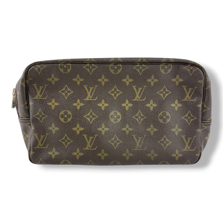 Louis Vuitton True Trousse 28 Brown Monogram Toiletry Pouch - Lux Central