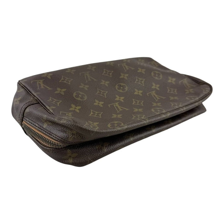 Louis Vuitton True Trousse 28 Brown Monogram Toiletry Pouch - Lux Central