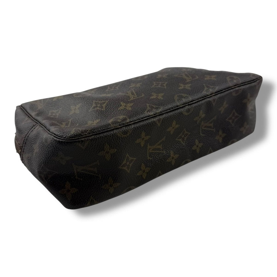 Louis Vuitton True Trousse 28 Brown Monogram Toiletry Pouch - Lux Central