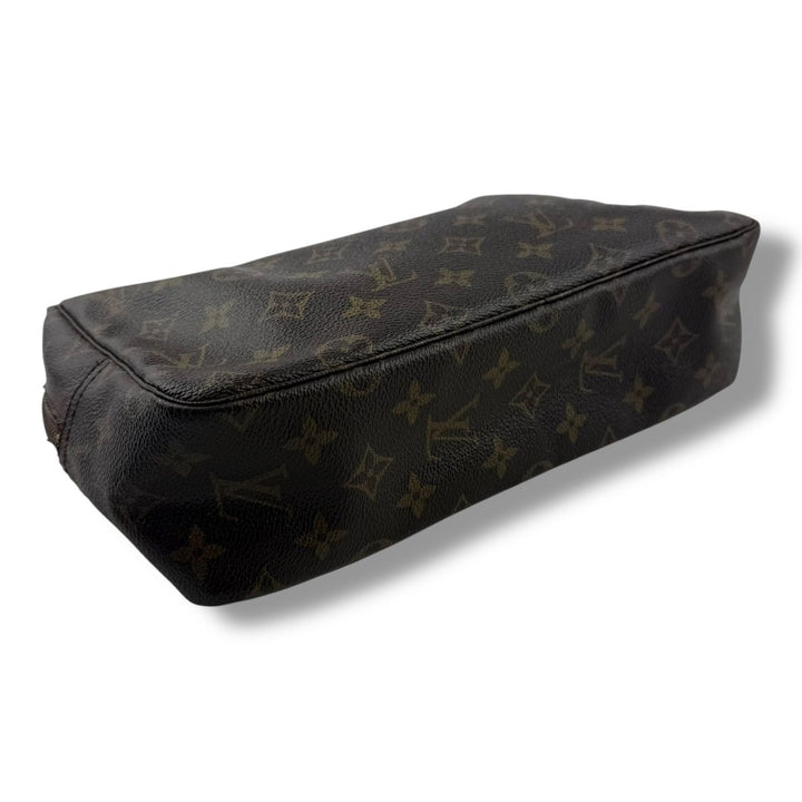 Louis Vuitton True Trousse 28 Brown Monogram Toiletry Pouch - Lux Central