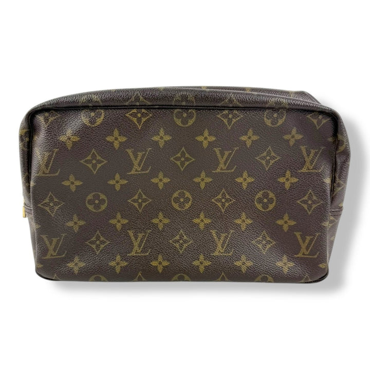 Louis Vuitton True Trousse 28 Brown Monogram Toiletry Pouch - Lux Central
